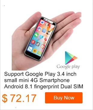 SOYES XS 3," маленький Маленький разблокированный Супер Мини android смартфон android 6,0 4G мобильный телефон MTK6737 четырехъядерный смартфон