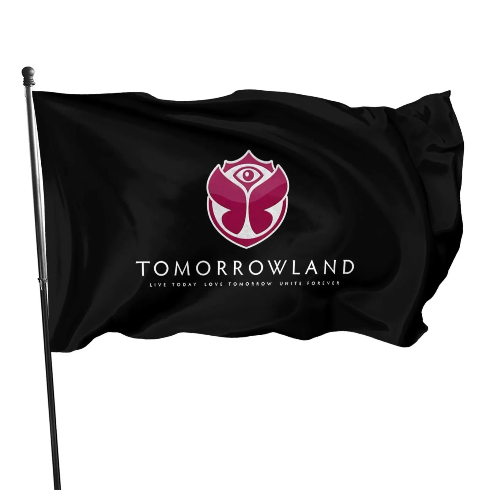 

Free Shipping 3d Hd Printing Customization Tomorrowland Flag