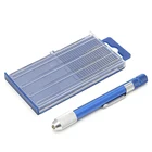 21 шт. мини-сверла с поворотом, набор указателей 61-80 Вталюминиевая ручная дрель для хобби 28TC