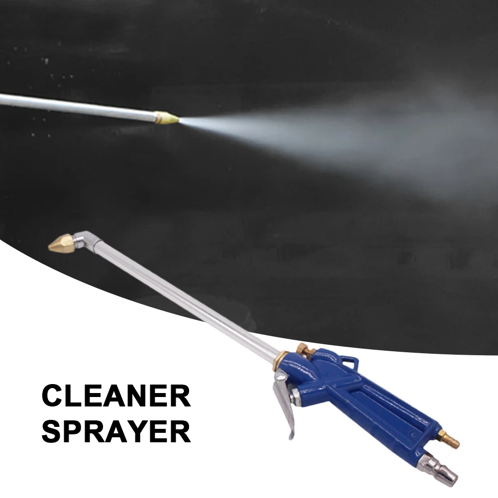 

400mm Car Auto Water Cleaning Sprayer Pneumatic Tool with 120cm Hose Machinery Parts Alloy Engine Care Engine Oil Cleaner Tool