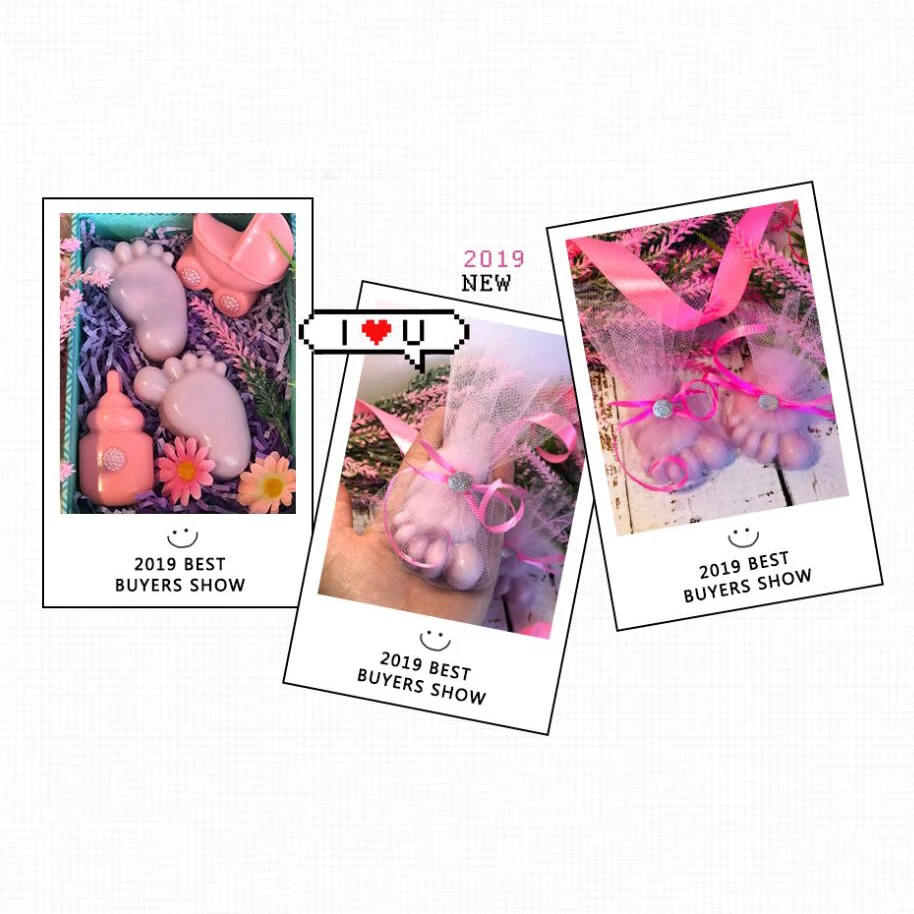 SJ силиконовые формы в форме лодыжки аниме медведь силиконовая форма для мыла 6