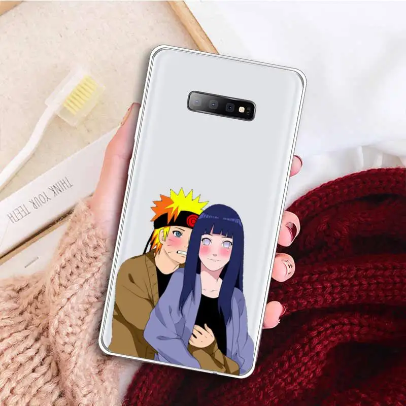 

Hyuga Hinata Naruto Japan anime Phone Case Transparent For Samsung Galaxy A 71 21s S note 8 9 10 plus 20 ultra