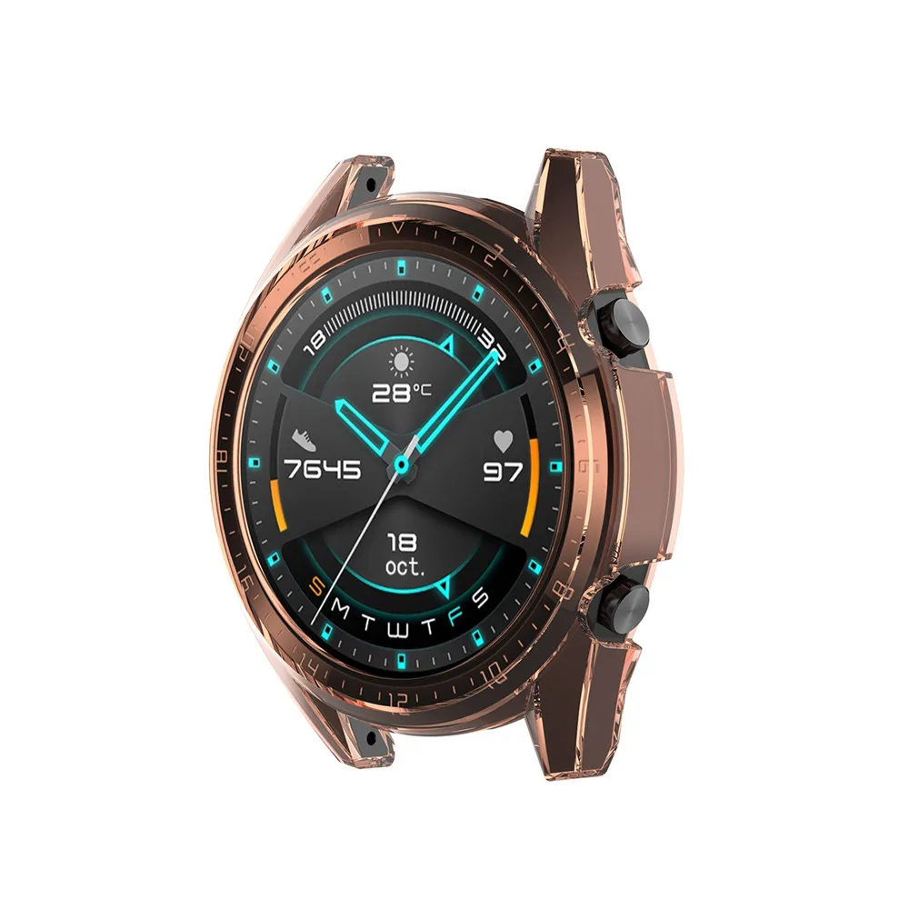 Прозрачный чехол для часов HUAWEI Watch GT /GT 2 42 мм 46 защитный экрана умных с защитой от