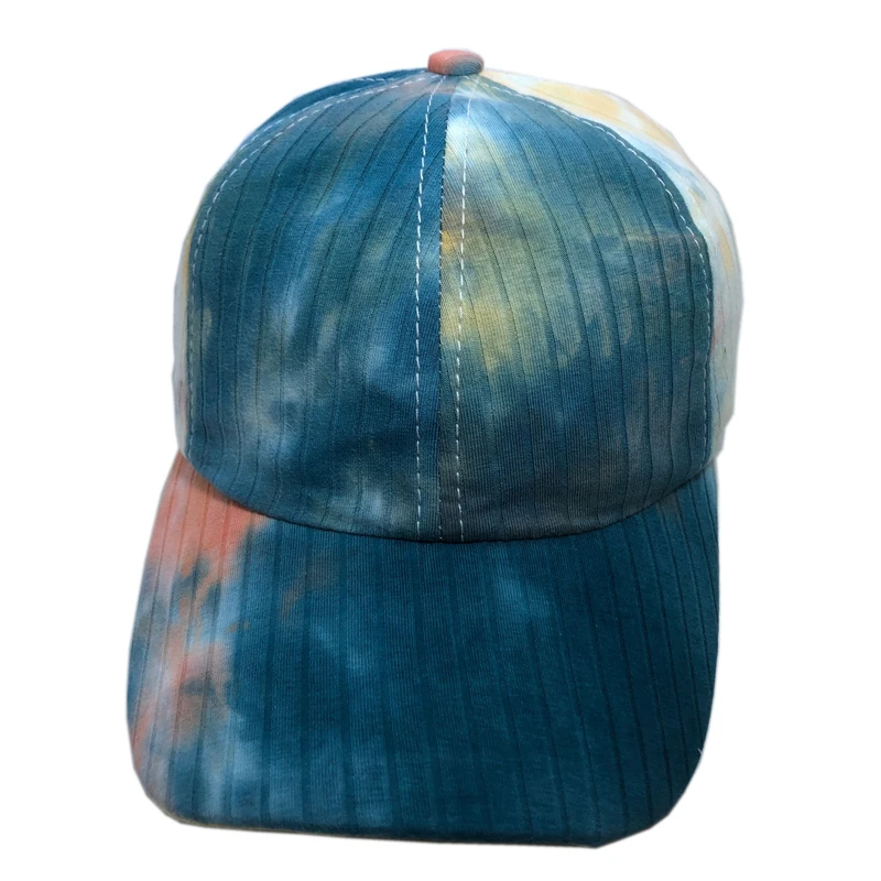 

2020080301 Baseball Cap Fashion For Women Cool Hip Hop Tie Dye Hat For Men Cap Cool Green Wholesale