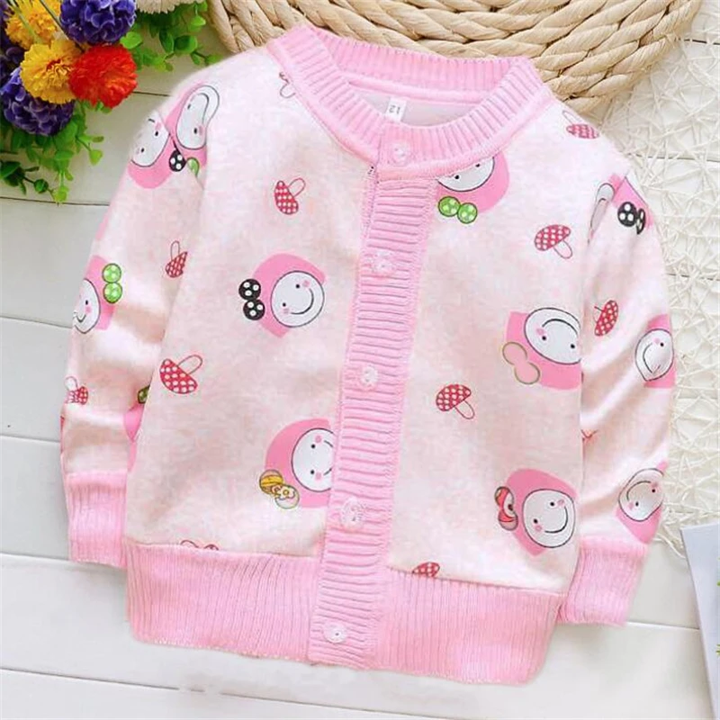 Куртка для маленьких мальчиков и девочек; Детский кардиган; Зимний толстый теплый свитер для мальчиков; пальто; детская верхняя одежда с длинными рукавами; одежда для малышей