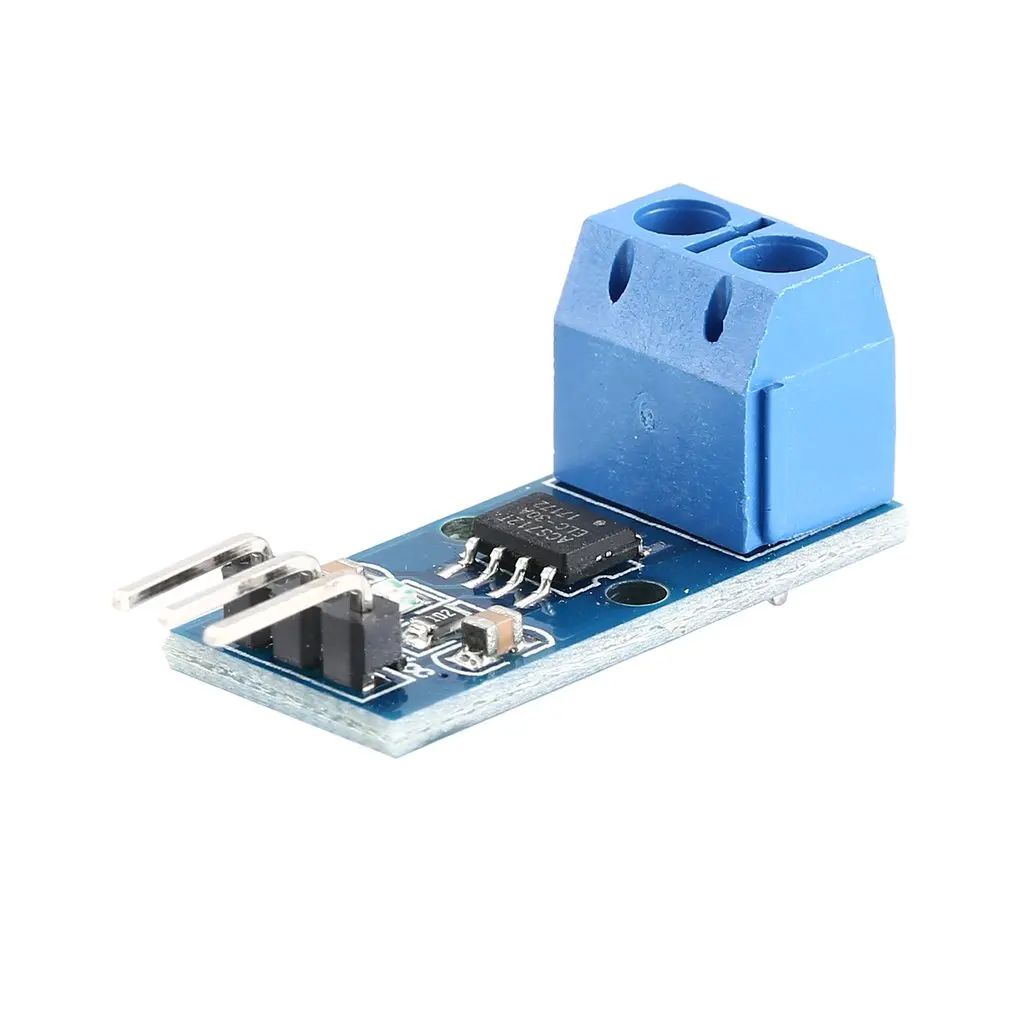 Режим модуля датчика Холла ACS712 5A для Pin 5V Индикатор питания электронная печатная