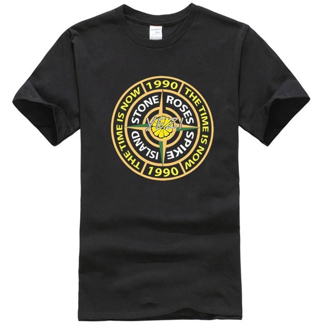 Новая популярная модная мужская футболка the stone roses Спайк Айленд Футболка Инди