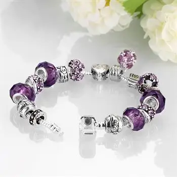 

Fashion Elegant and Generous Colorful Ladies Bracelet Charm Bracelets for Women Jewelry Gifts PDRH009-B