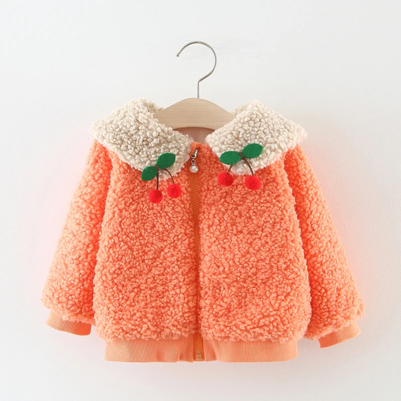 Зимнее новое пальто для маленьких девочек милая мягкая удобная теплая куртка с