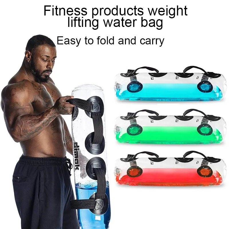 15/20/35kg Weight-Bearing Water Power Bag Exercise Sandbag Gym Fitness Training Workout For Effective Working-out Accessories