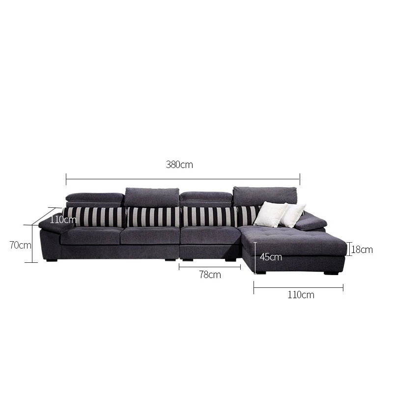 Скандинавская простая Комбинация момоющаяся гостиная Диван | Мебель