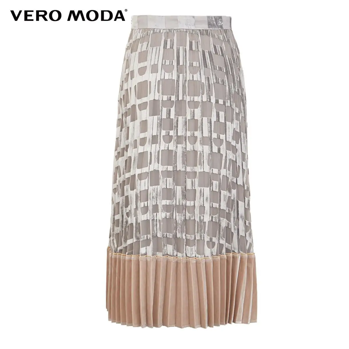

Vero Moda Women's Vintage Velvet Gauzy Pleated Skirt | 319316536