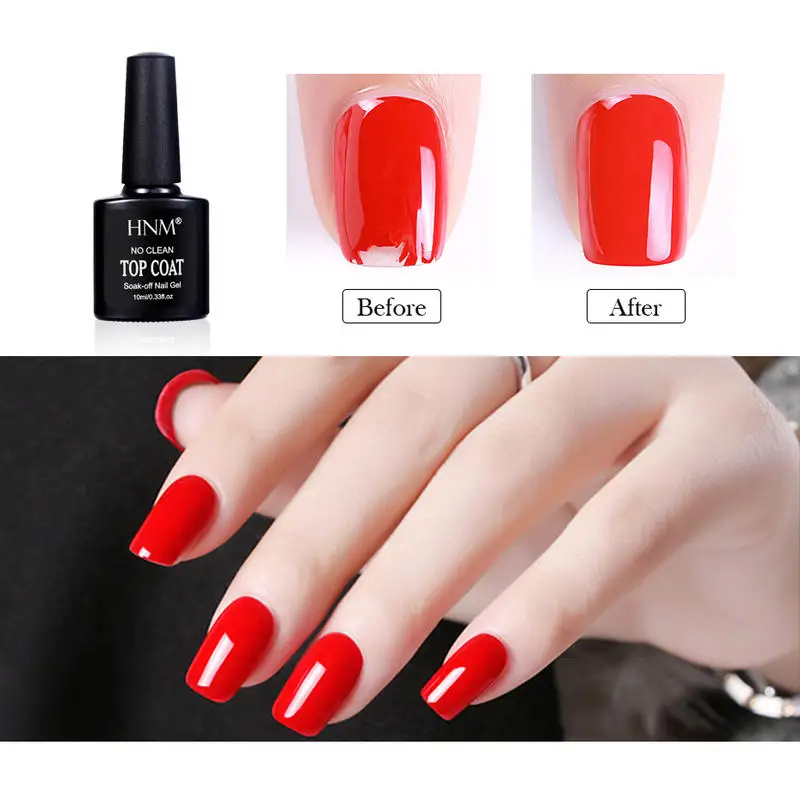HNM UV Gel Nail Polish Lamp Tools Set Soak Off LED Arts Primer Manicure Base Top Coat | Красота и здоровье