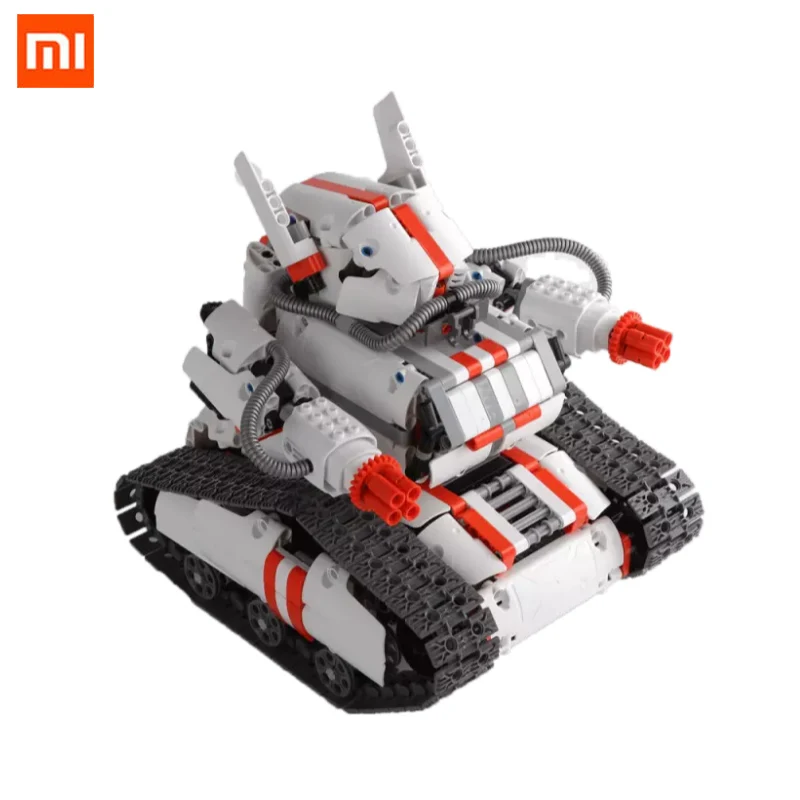 Новейшая модель Mitu Robot Tank Mecha Crawler Base Xiaomi Building Block Version Controll от смартфона Mi Home|controller