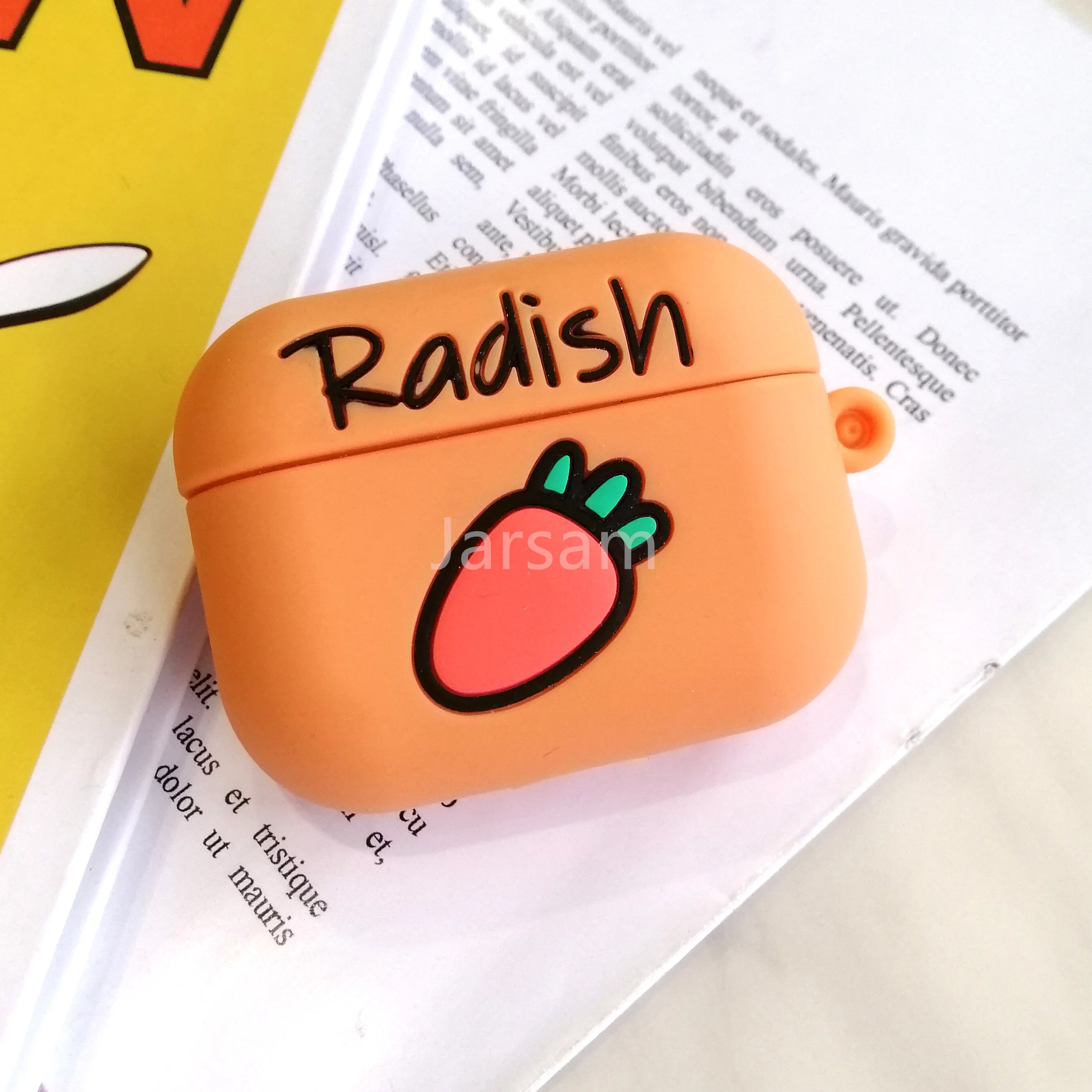 

For AirPods Pro Case 3D Cartoon Silicone Case Cover For AirPods Pro Protective Earphone Charging Box Cover