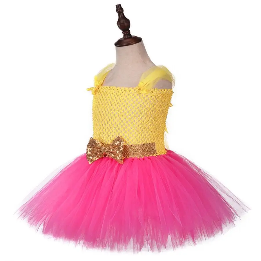 Платье принцессы для девочек Лига Легенд Милое платье-пачка с повязкой на голову