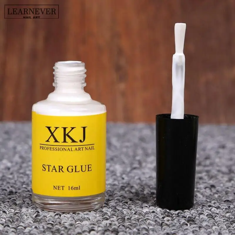 

1Pc White Nail Glue For Galaxy Star Foil Stickers Art 16ml Transfer Decoration Nails Tips Adhesives Nail F0P6