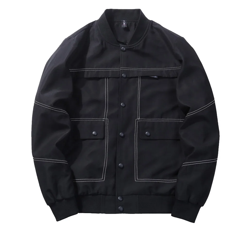 Новая весенняя мужская куртка европейский размер стиль мульти карман