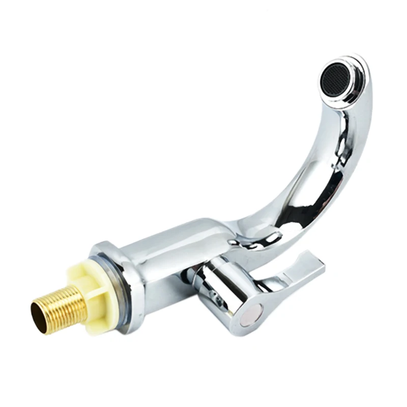 Хромированные бортике смесители для ванной бассейна с одной ручкой одно