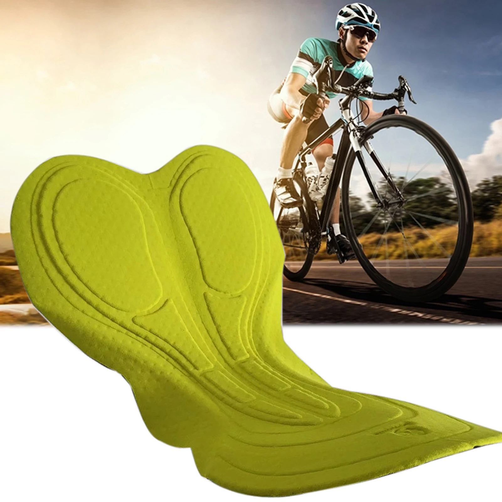 

Cycling Cushion Seat Moisture-wicking Breathable Pant Pad Soft Comfortable Safe Cycling Pad Riding Accessories