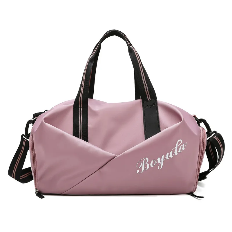 Pink1 Женская спортивная сумка, спортивная сумка, тренировочные сумки для обуви, для путешествий, сухой и влажный Коврик для йоги, спортивная сумка, Mochila Sporttas - Цвет: Pink1