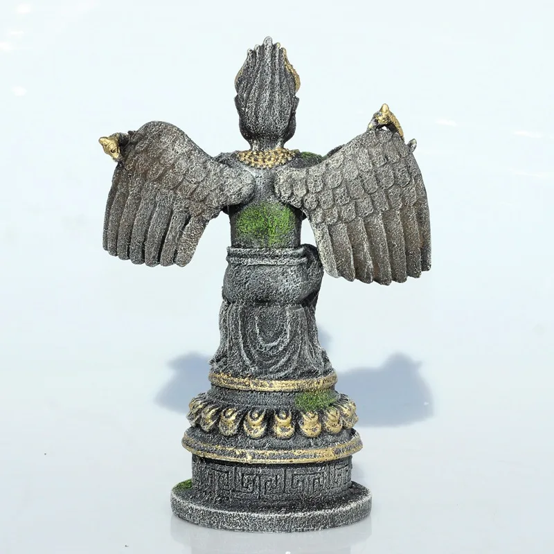 Аквариумный Ландшафтный креативный орнамент с изображением лица орла