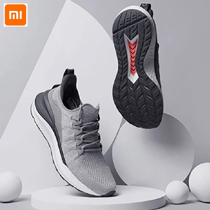 

Кроссовки мужские XiaoMi Mijia, 4/3, дышащие, с тканым верхом