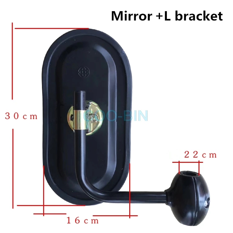 Mirror L bracket Для SANY SY DOOSAN DH DX HITACHI ZX HYUNDAI KOBELCO SK VOLVO EC экскаватор зеркало заднего вида зеркало экскаватора аксессуары - Цвет: Mirror L bracket