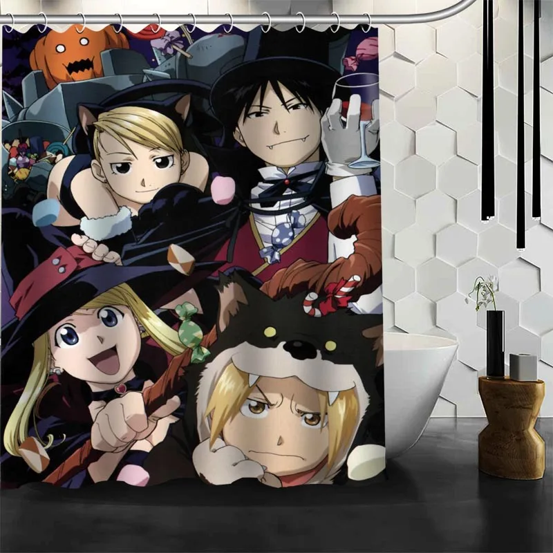 

Новая цельнометаллическая душевая занавеска Alchemist 180x200, занавеска из полиэстера с принтом для ванной комнаты, Товары для ванной комнаты с кр...