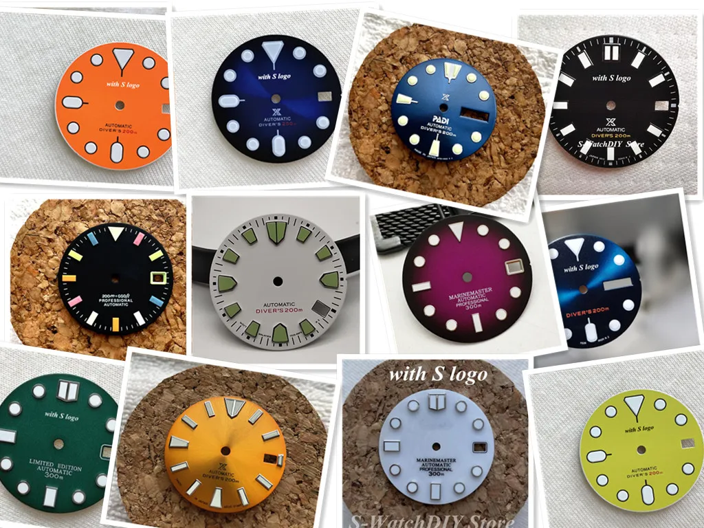 

Watch parts SEIKOMODIFY dial fit nh35 dial nh35a skx007 skx009 more style .....nh35 case nh35 movement