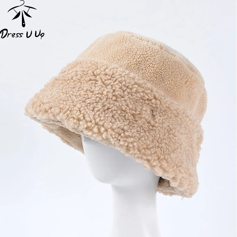 DRESSUUP, новинка, Осень-зима, женские толстые теплые шапки из овечьей шерсти, модные повседневные одноцветные шапки с плоским верхом для девочек и женщин, Панама