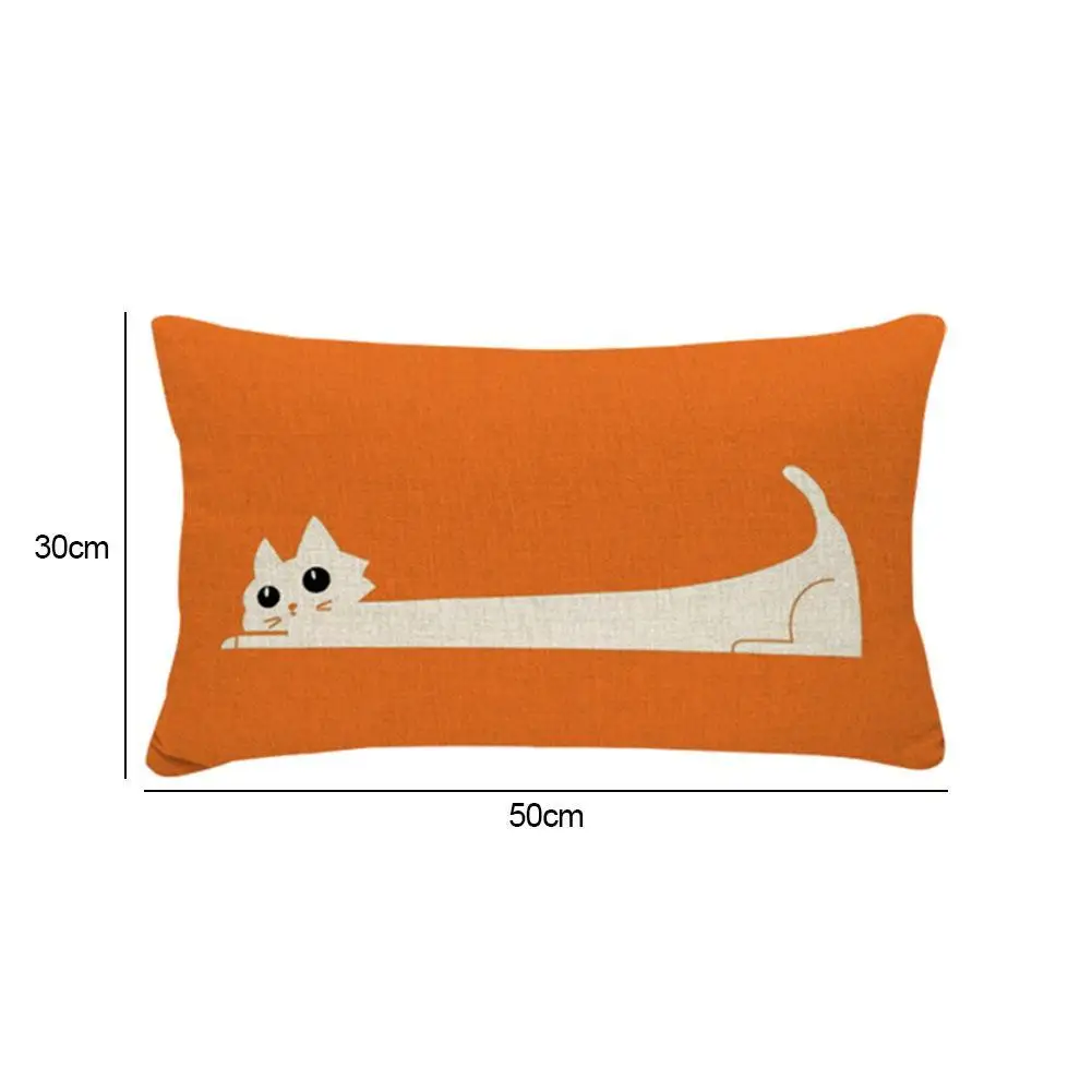 

Geometric Classic Animal Pattern Hug Pillowcase Sofa Car Cushion Peach Pillowcase Pillowcase Cover Skin Hug D7G2