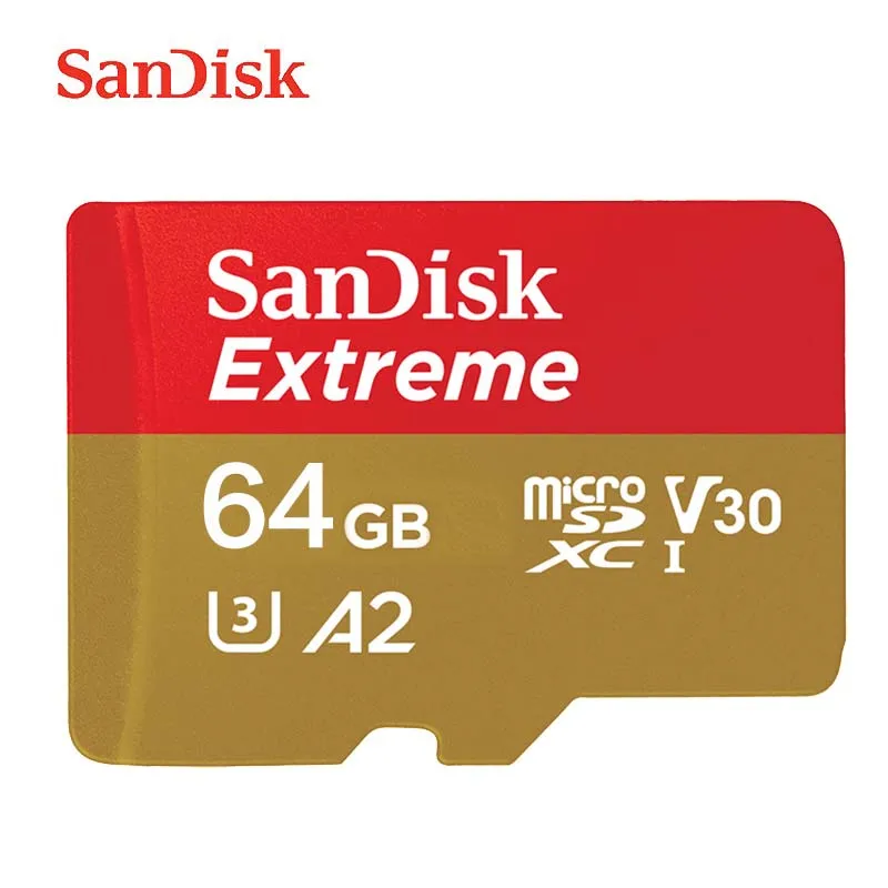 

Original SanDisk Extreme Micro SD Card 32GB 160MB/s U3 4K 64GB 128GB 256GB Memory Card V30 UHD microsd Flash TF Card for Phone