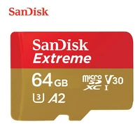 original sandisk extreme micro sd card 32gb 160mbs u3 4k 64gb 128gb 256gb memory card v30 uhd microsd flash tf card for phone