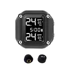 Система контроля давления в шинах шин Давление мониторинга Системы Беспроводной Дисплей Магнитная Зарядка шины Давление Температура предупреждающий сигнал тревоги Системы с 2 Сенсор