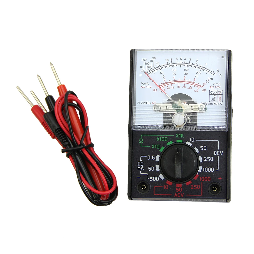 Mini MF-110A Electric AC/DC OHM Voltmeter Ammeter Multimeter Meter Multi Tester K9FA | Инструменты