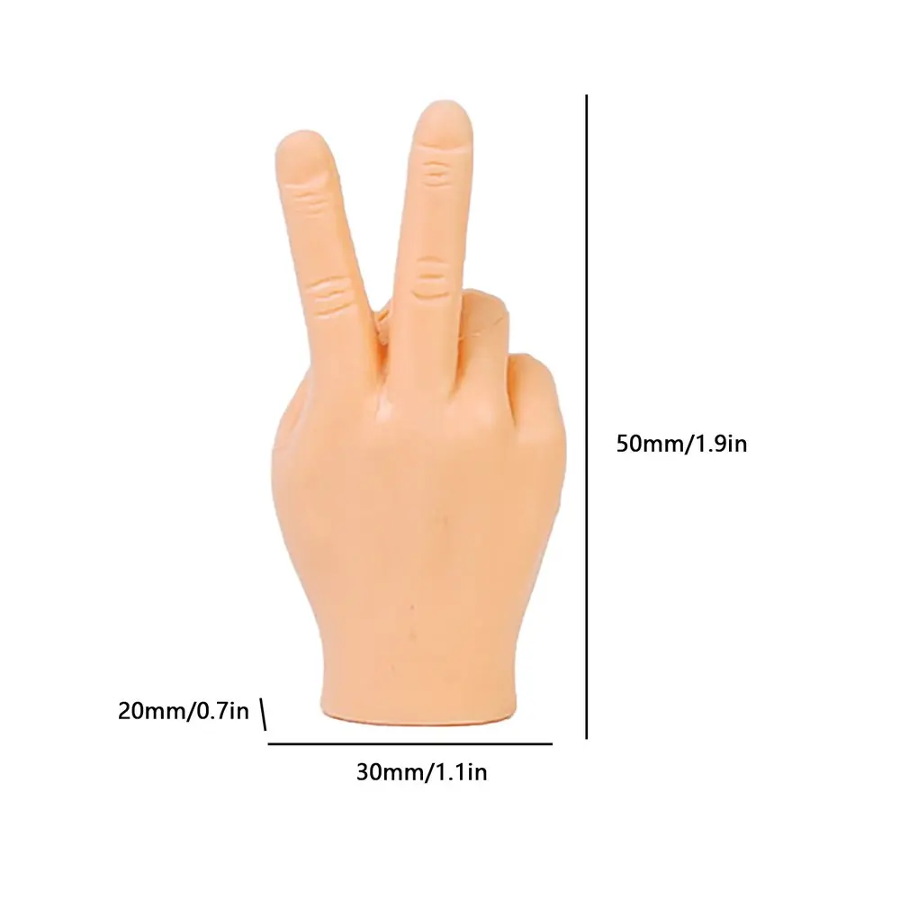 Забавная резиновая ручная модель пальчиковая кроватка массажный инструмент для