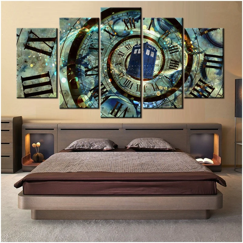 

5Pcs Abstract Diamond Painting Retro Clock Full Drill Square Round Diamond Embroidery Sale 5D Cross Stitch Home DecorZP-3070