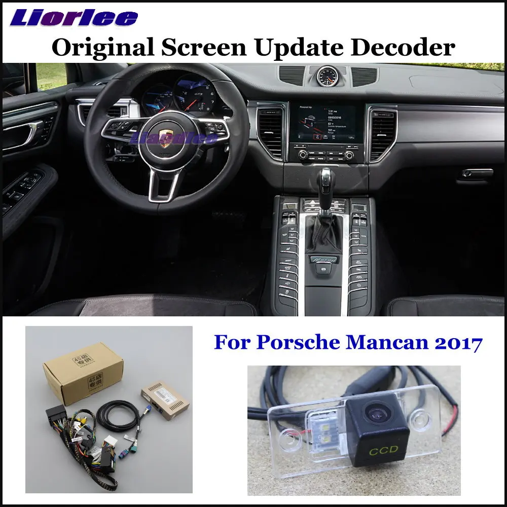 

For Porsche Macan 2015-2022 2023 Car Original Display Update System Rear Reverse Parking Camera Decoder