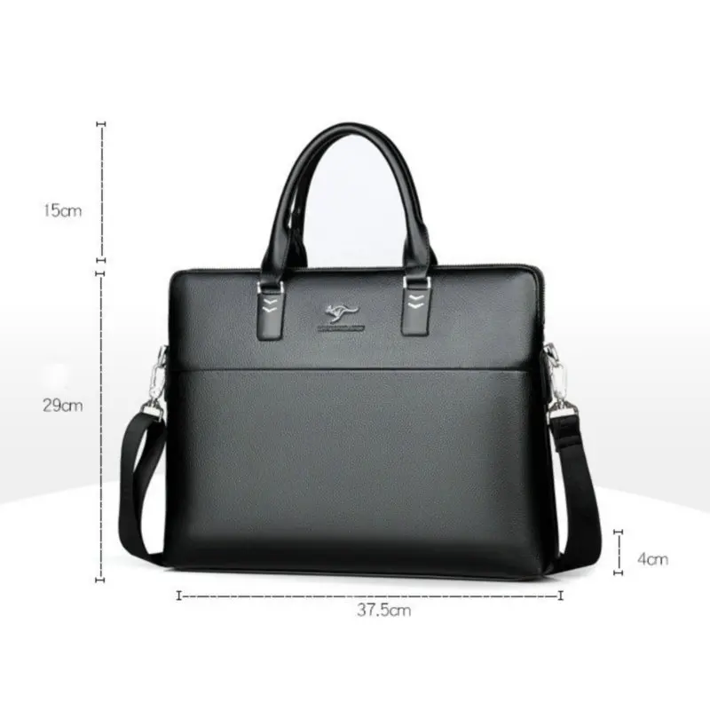 

2021 New Style Brand Luxury Men's Shoulder Bag Leather Men's Handbag Crossbody Message Bags Business Handbags For Men Bolso