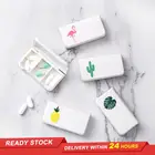 Портативный дорожный контейнер для таблеток, дорожный контейнер для таблеток, Женский дорожный контейнер для таблеток, милый пластиковый мини-контейнер для таблеток