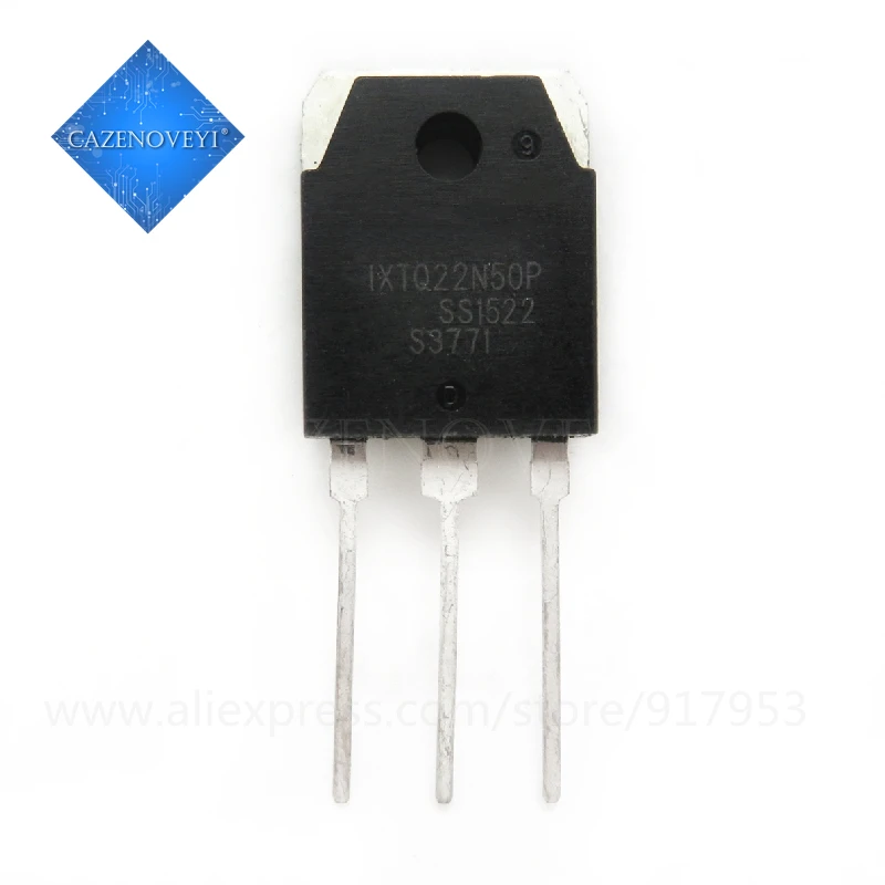 

5pcs/lot IXTQ22N50P IXTQ22N50 TO-3P 22A 500V In Stock