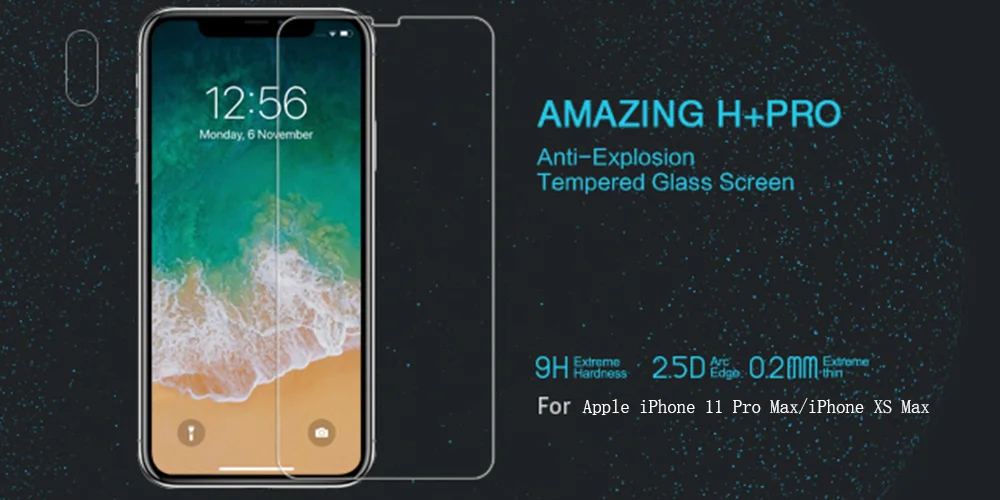 Для iphone 11 стекло Nillkin H+ Pro Закаленное стекло-экран протектор для iphone 11 pro/11 Pro Max/Xs Max/X/Xs/XR/6 7 8 Plus стекло