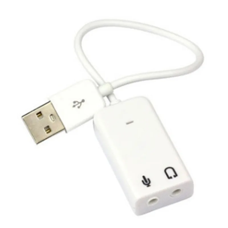 

Multiple Types Portable External Sound Card USB 2.0 3D Virtual 5.1/7.1 Channel 3.5mm Interface Audio Adapter For PC Desktop