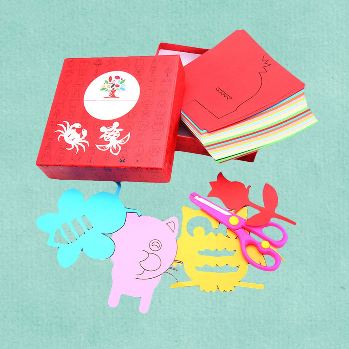 NICEXMAS 121 шт. набор ножниц для книг вырезанных на бумаге детского сада сделай сам
