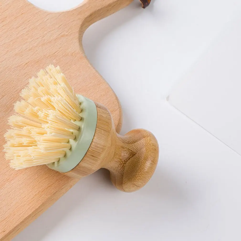 

Многофункциональная японская круглая щетка из чистого массива дерева, гибкая щетка для кастрюли, плита, щетка для мытья посуды, кухонная ще...