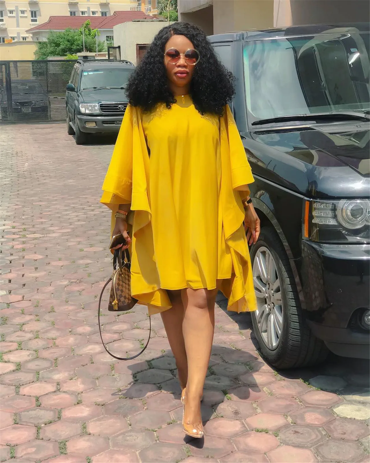 Оборками комбинированное платье размера плюс женские платья для женщин с