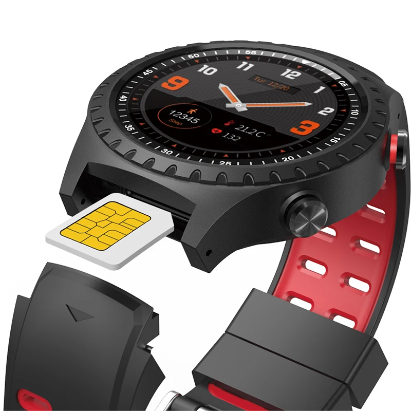 

2020 upgraded fashion Smartwatch GPS heart rate smart watch music control weather forecast compass wristwatch support sim card
