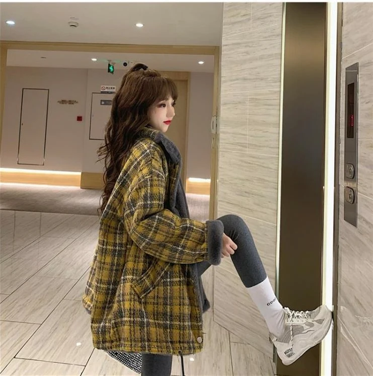 Осенне-зимнее кашемировое пальто из овчины Женская Новинка 2021 меховая сплошная