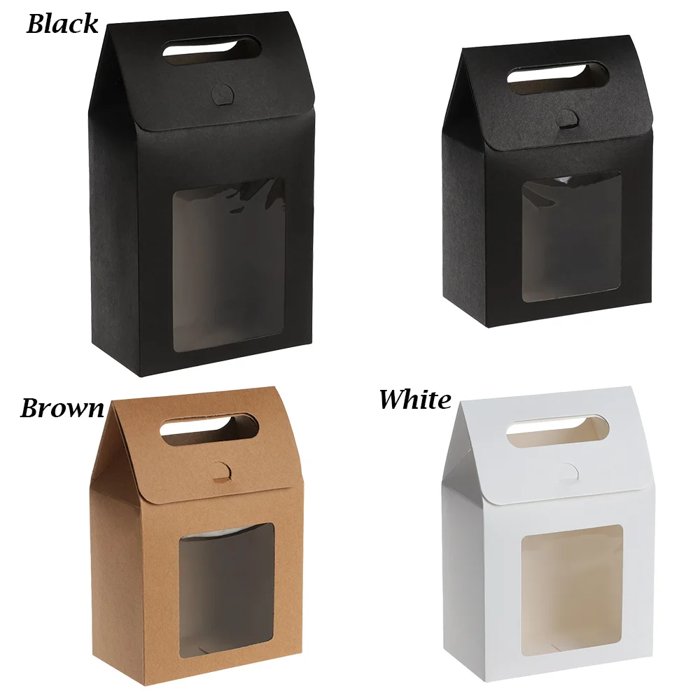 6 шт крафт бумажный мешок цвета хаки Свадебная сумка для конфет сувениры